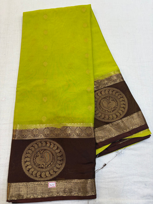 Mysore Crepe Gap borders Rich Pallu