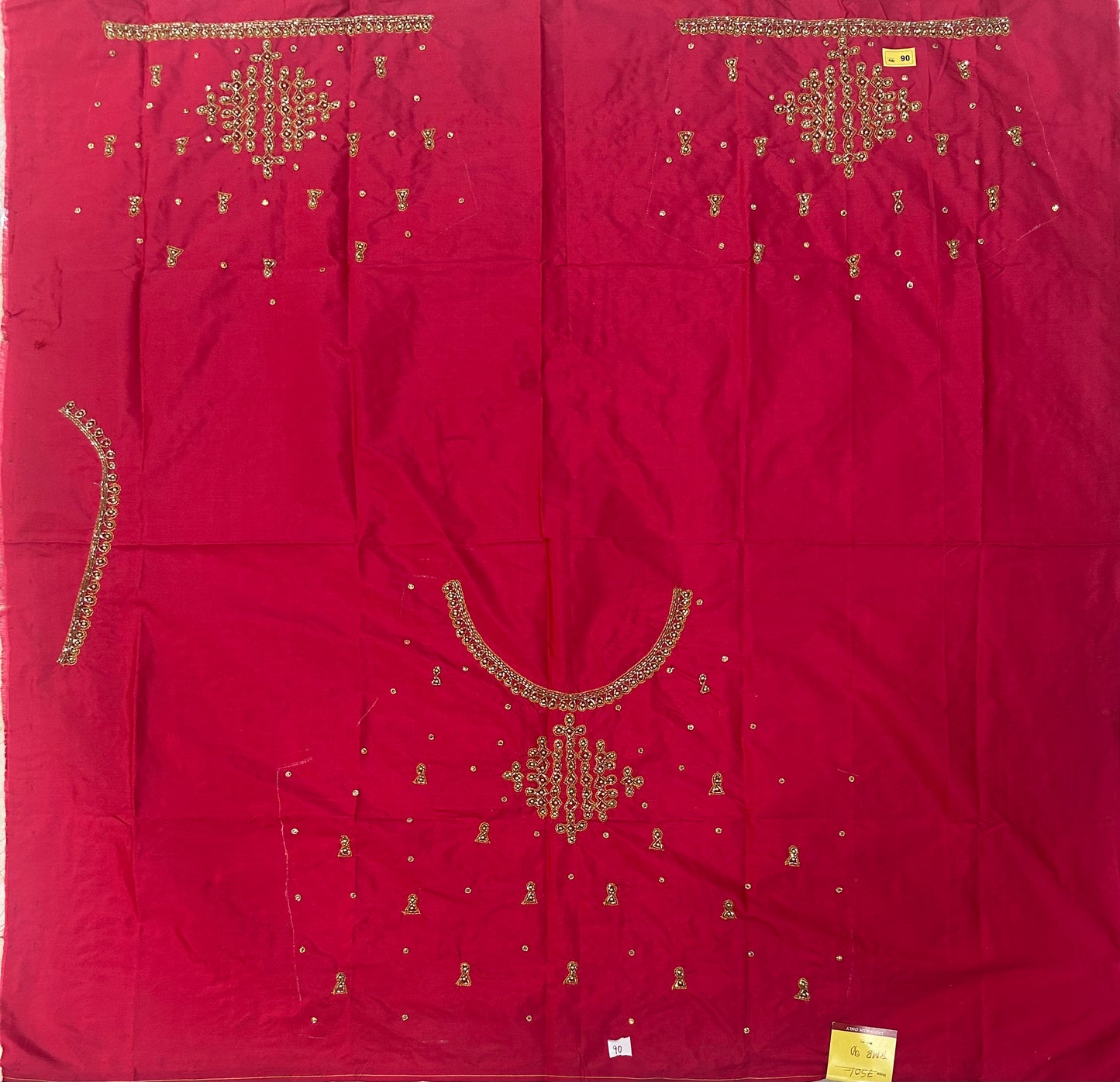 Bridal Kolam Design Maggam work Blouse