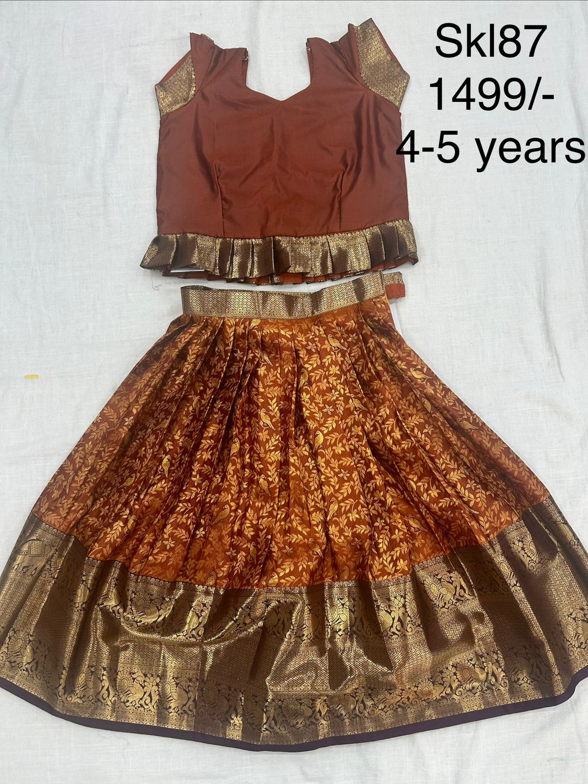 Kids Lehanga Blouse