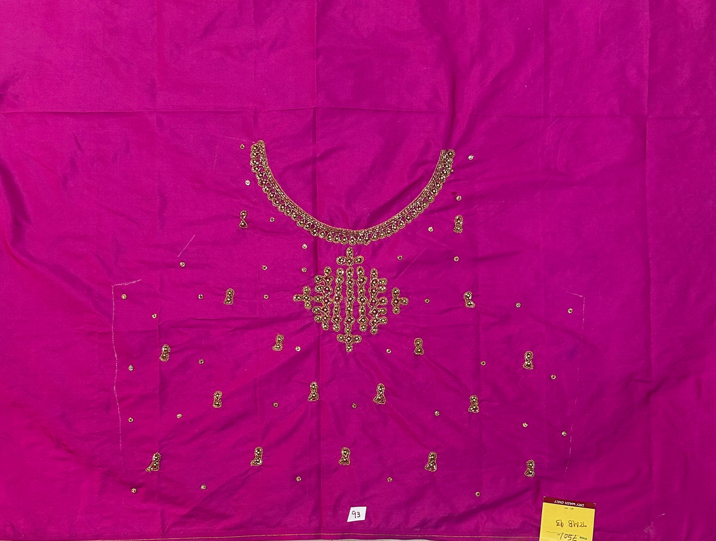 Bridal Kolam Design Maggam work Blouse