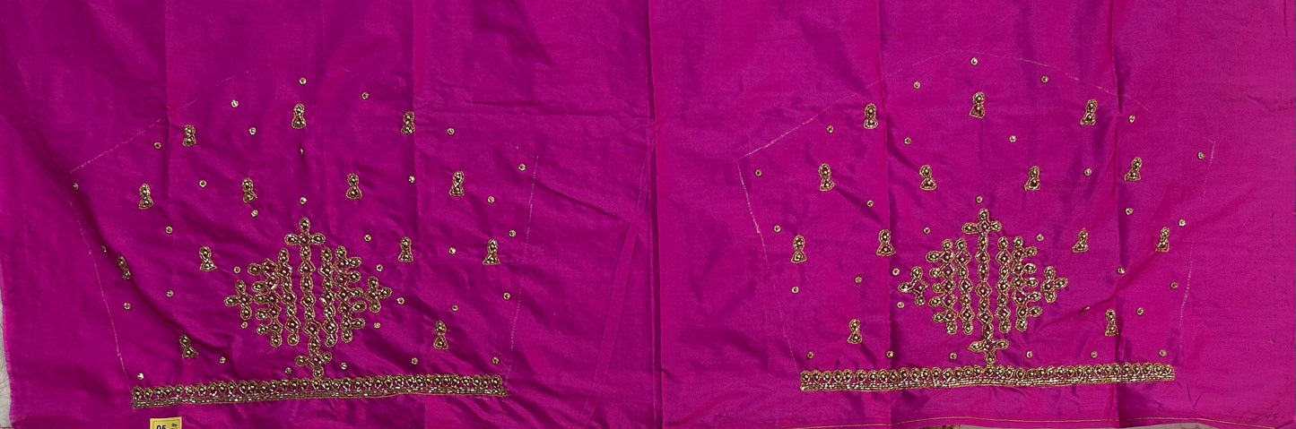 Bridal Kolam Design Maggam work Blouse