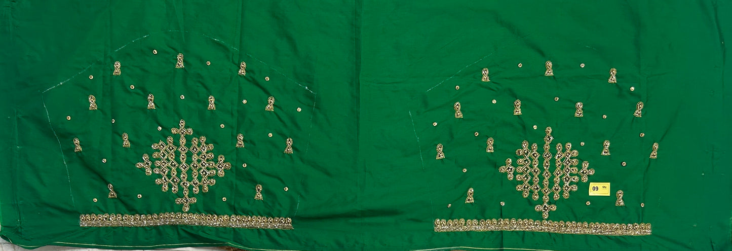 Bridal Kolam Design Maggam work Blouse