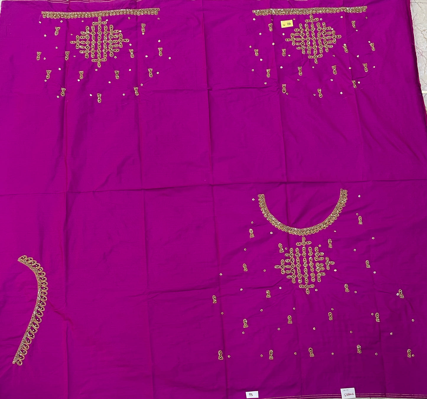 Bridal Kolam Design Maggam work Blouse