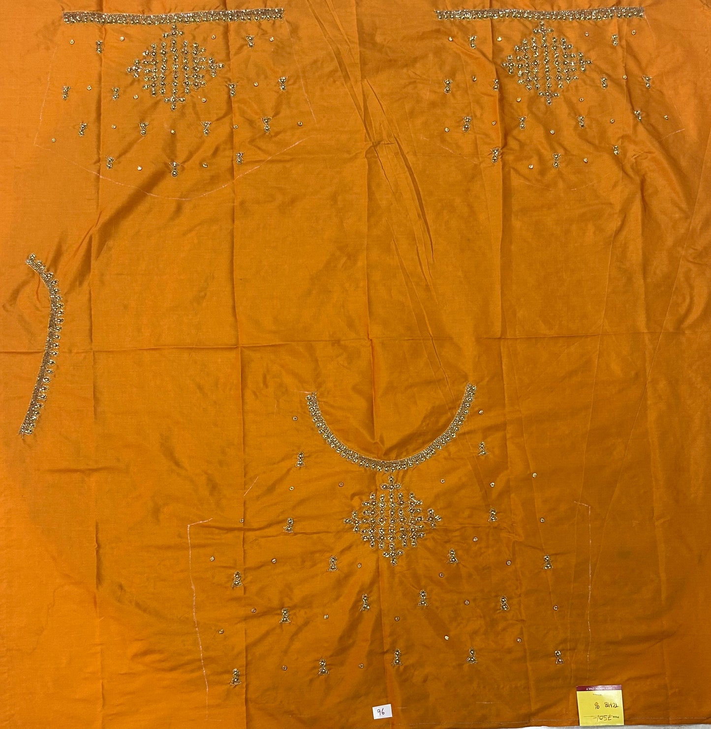 Bridal Kolam Design Maggam work Blouse