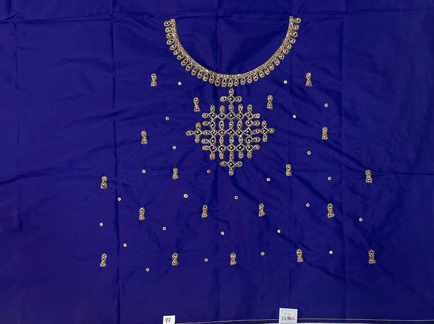 Bridal Kolam Design Maggam work Blouse