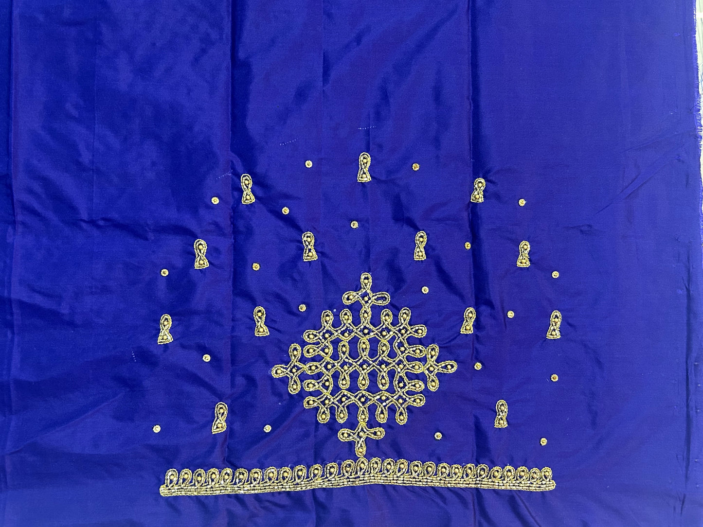 Bridal Kolam Design Maggam work Blouse