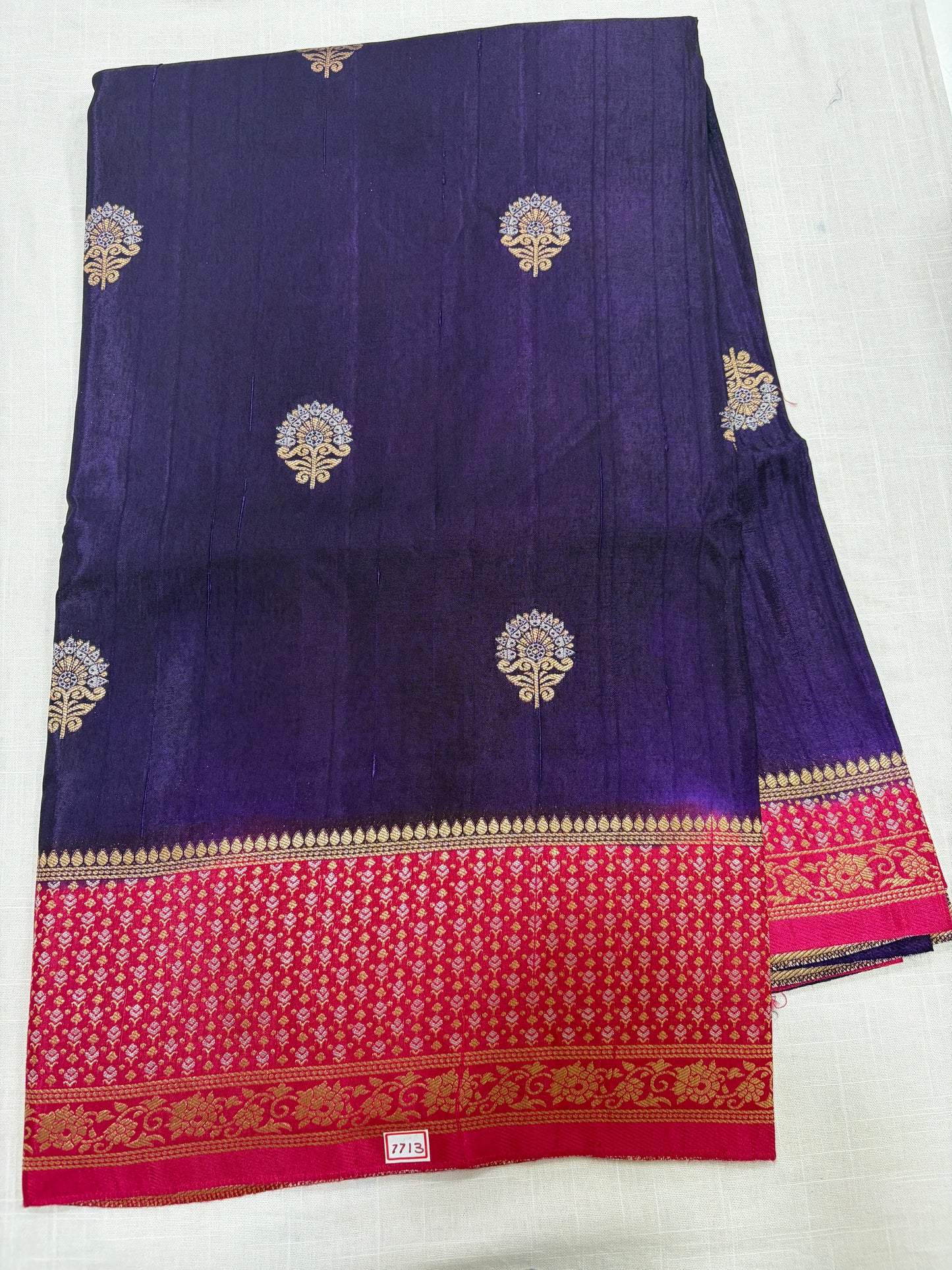 Moonga Tussar Saree