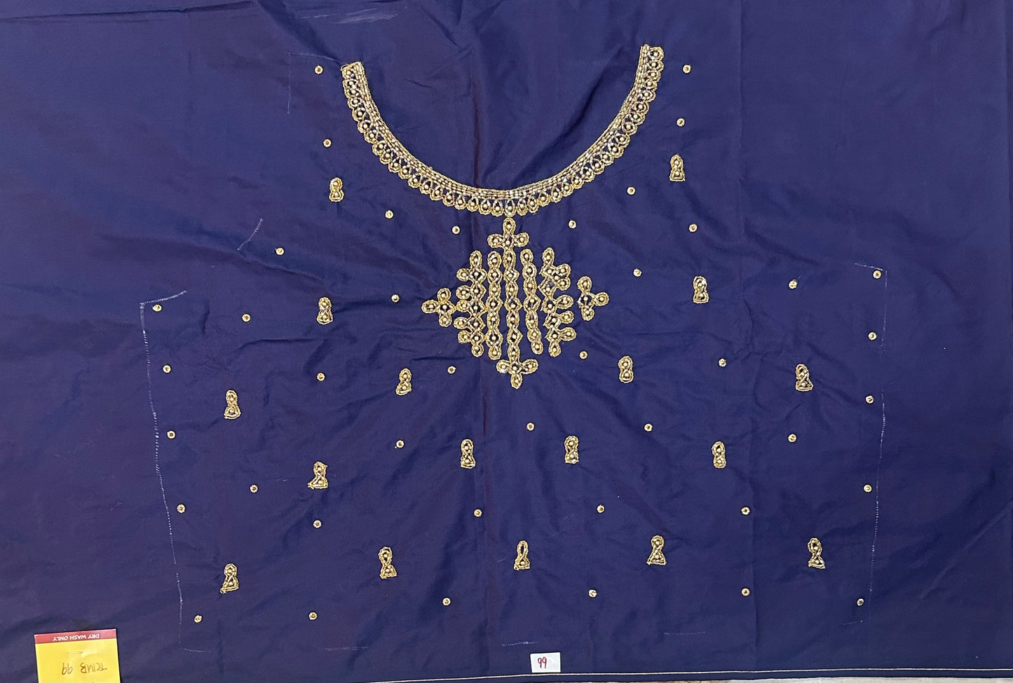 Bridal Kolam Design Maggam work Blouse