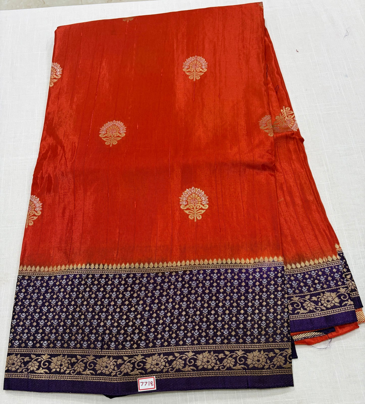 Moonga Tussar Saree