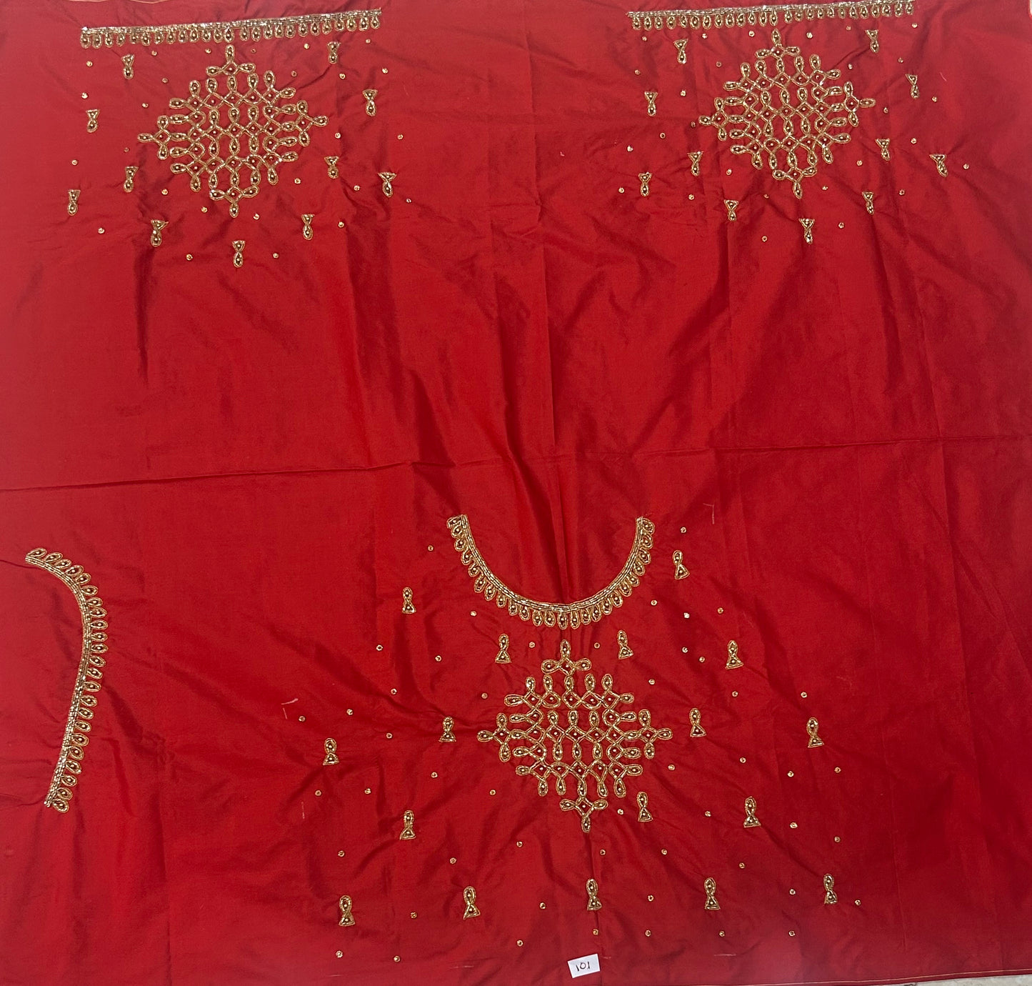 Bridal Kolam Design Maggam work Blouse