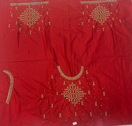Bridal Kolam Design Maggam work Blouse