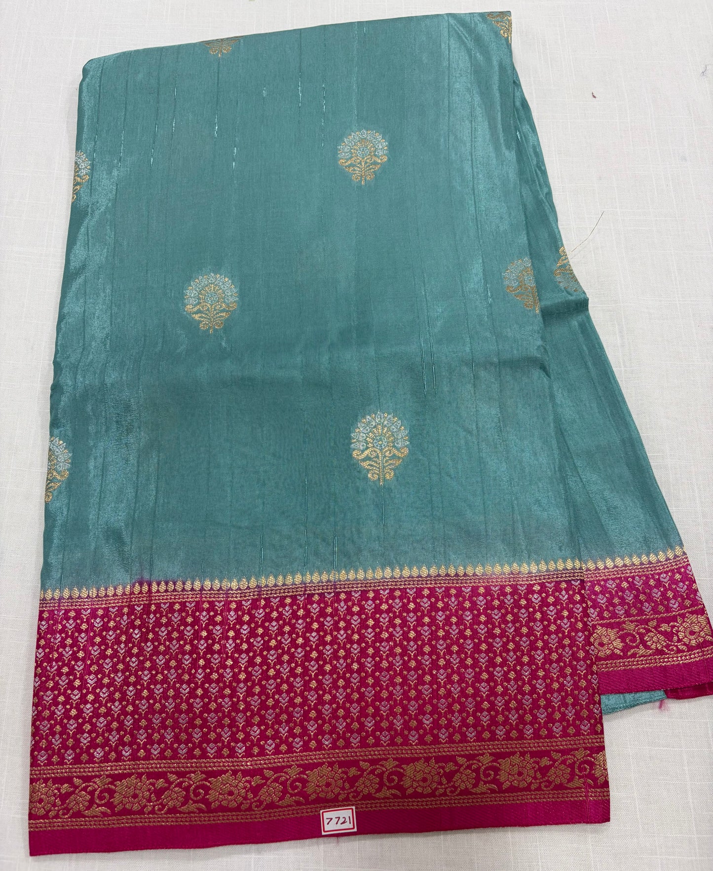 Moonga Tussar Saree