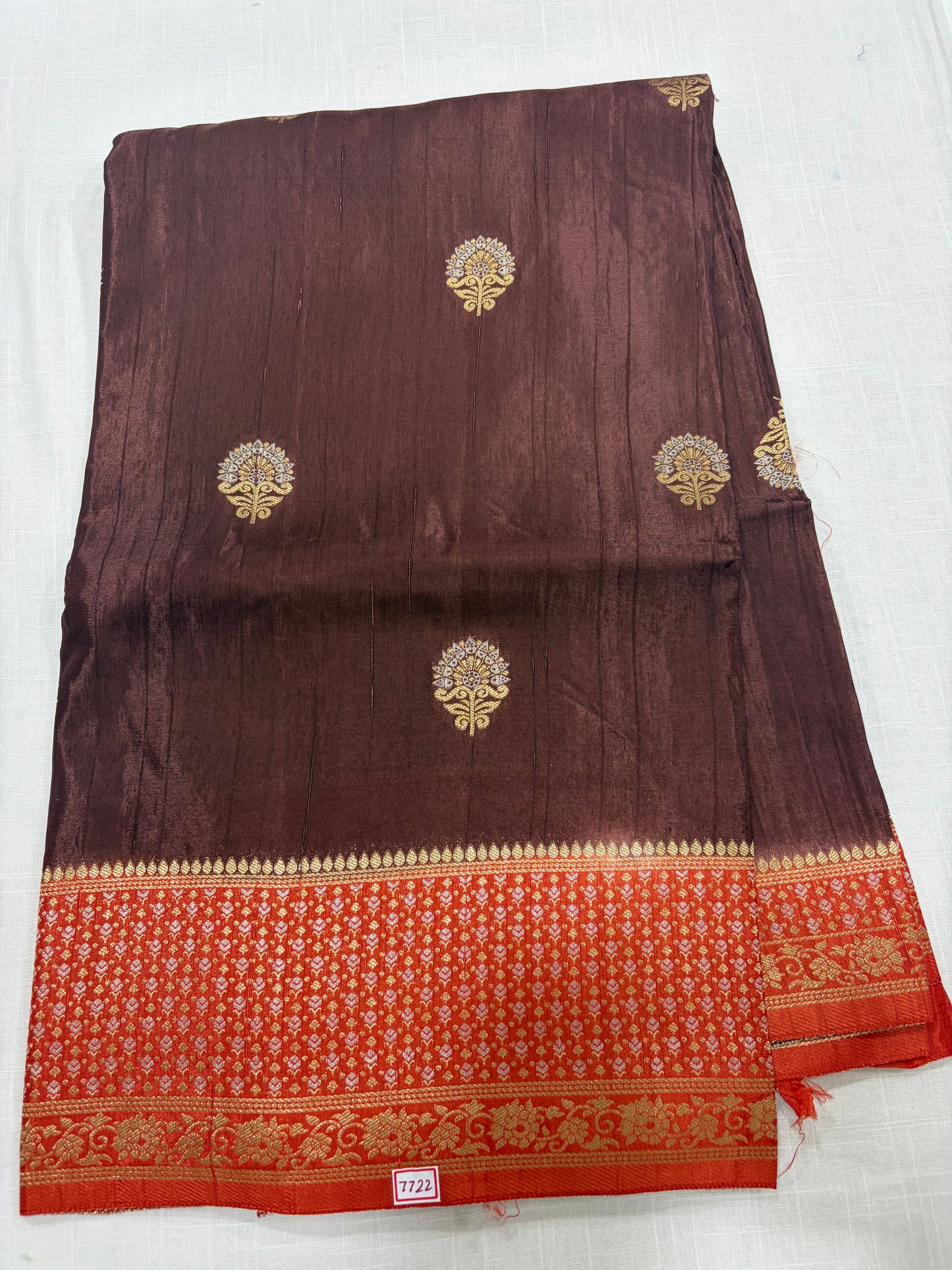 Moonga Tussar Saree