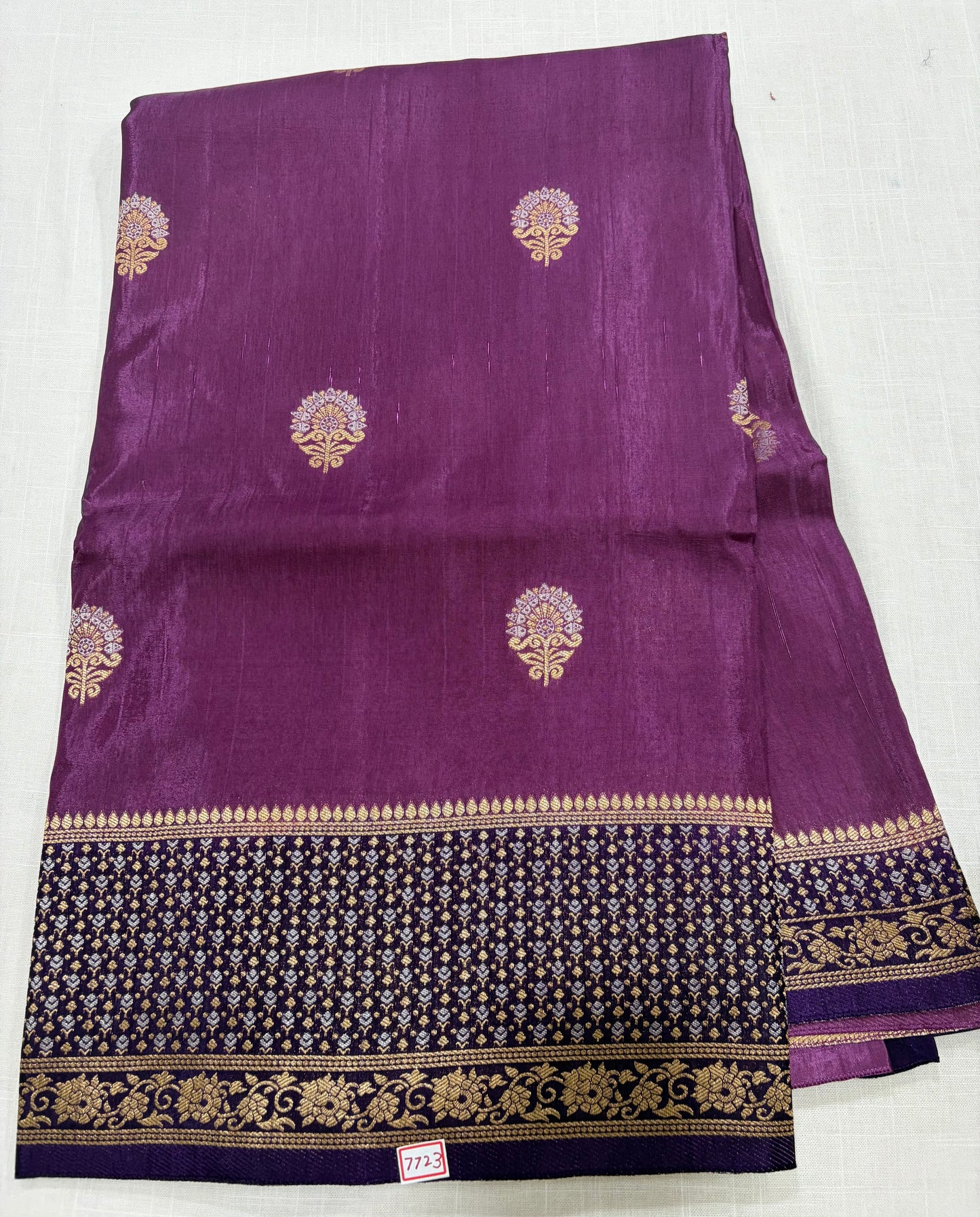 Moonga Tussar Saree