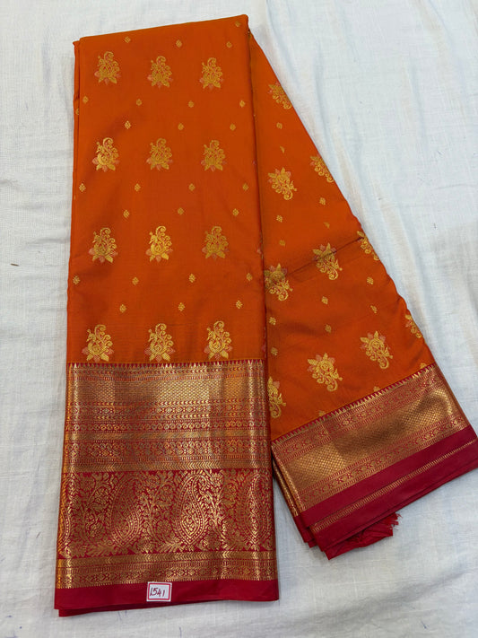 Semi Kanchi Butta Sarees