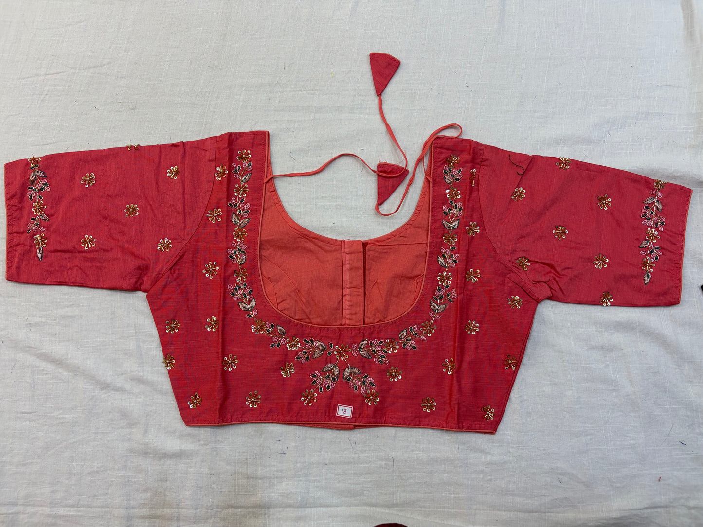 Raw Silk Maggam work blouses