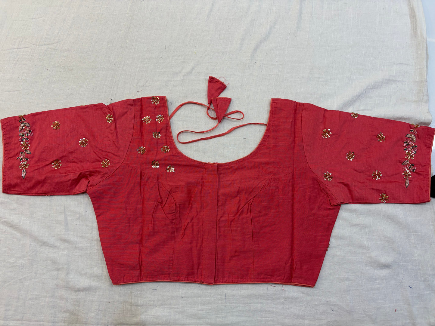 Raw Silk Maggam work blouses