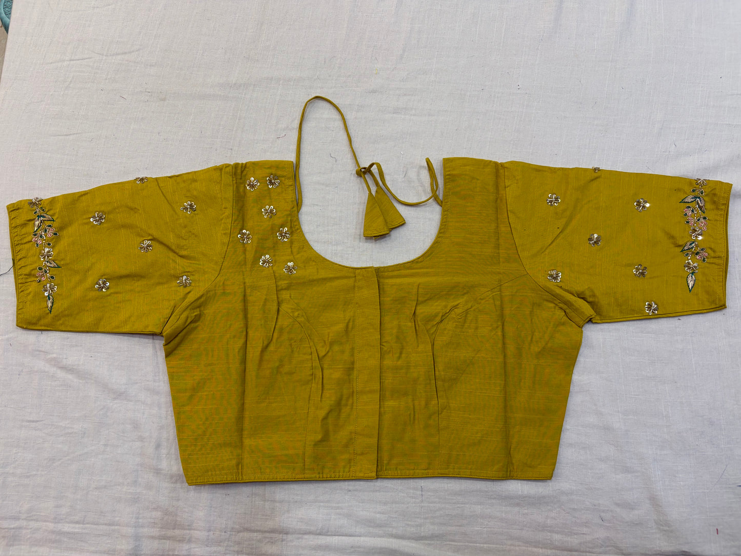 Raw Silk Maggam work blouses