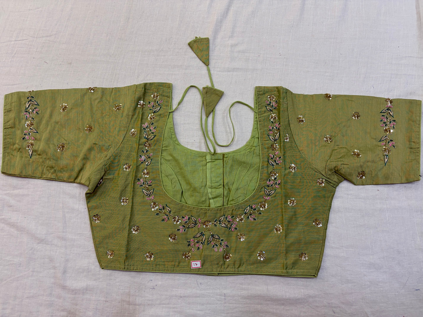 Raw Silk Maggam work blouses