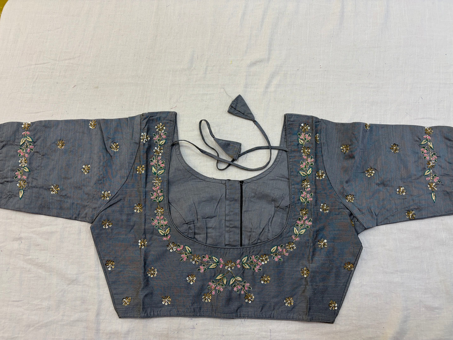 Raw Silk Maggam work blouses