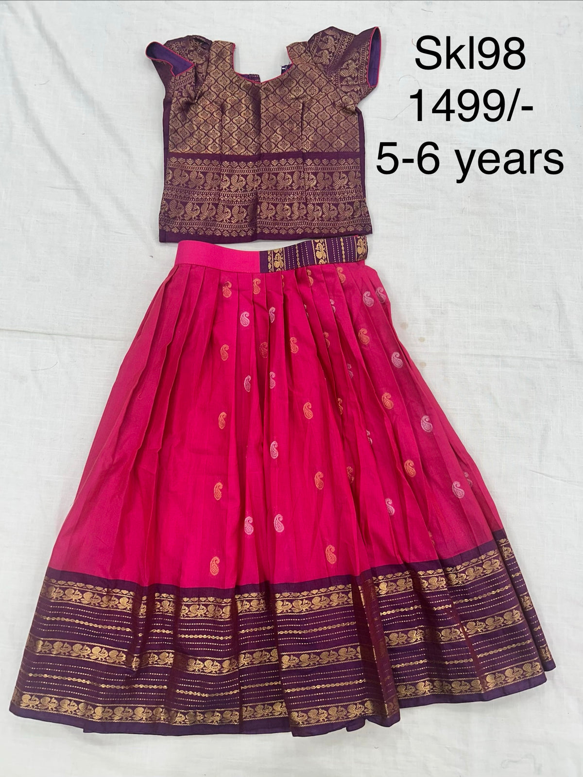 Kids Lehanga Blouse