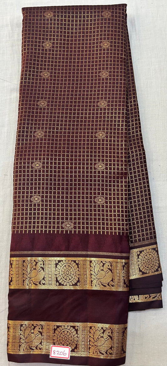 Semi Kanchi Pattu Sarees