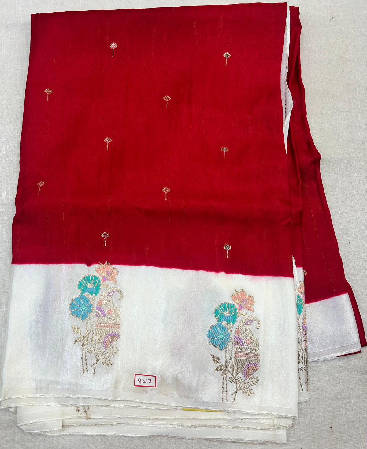 Banaras HO satin Border saree