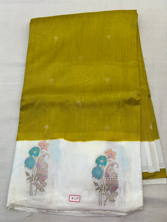 Banaras HO satin Border saree