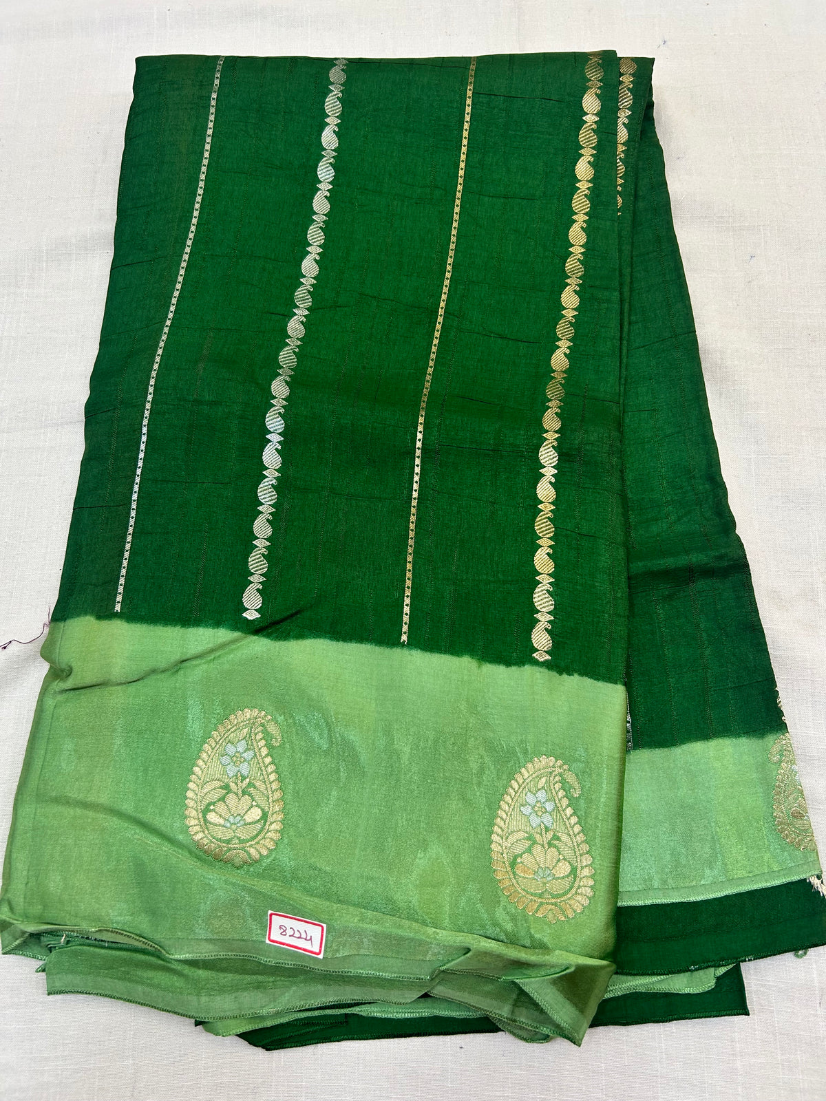 Banaras HO satin Border saree