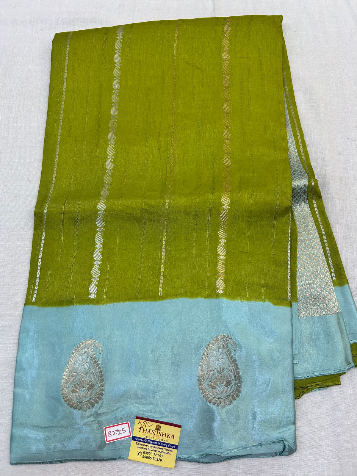 Banaras HO satin Border saree