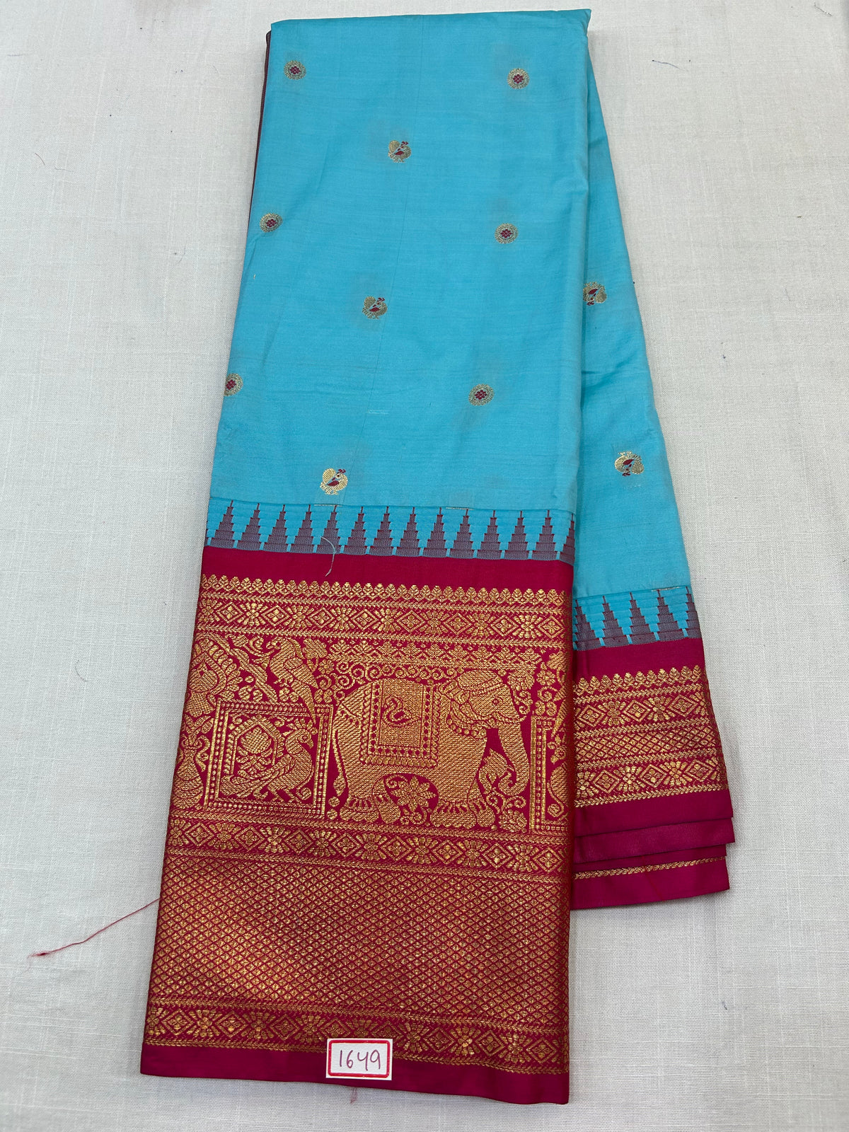 Semi gadwal saree
