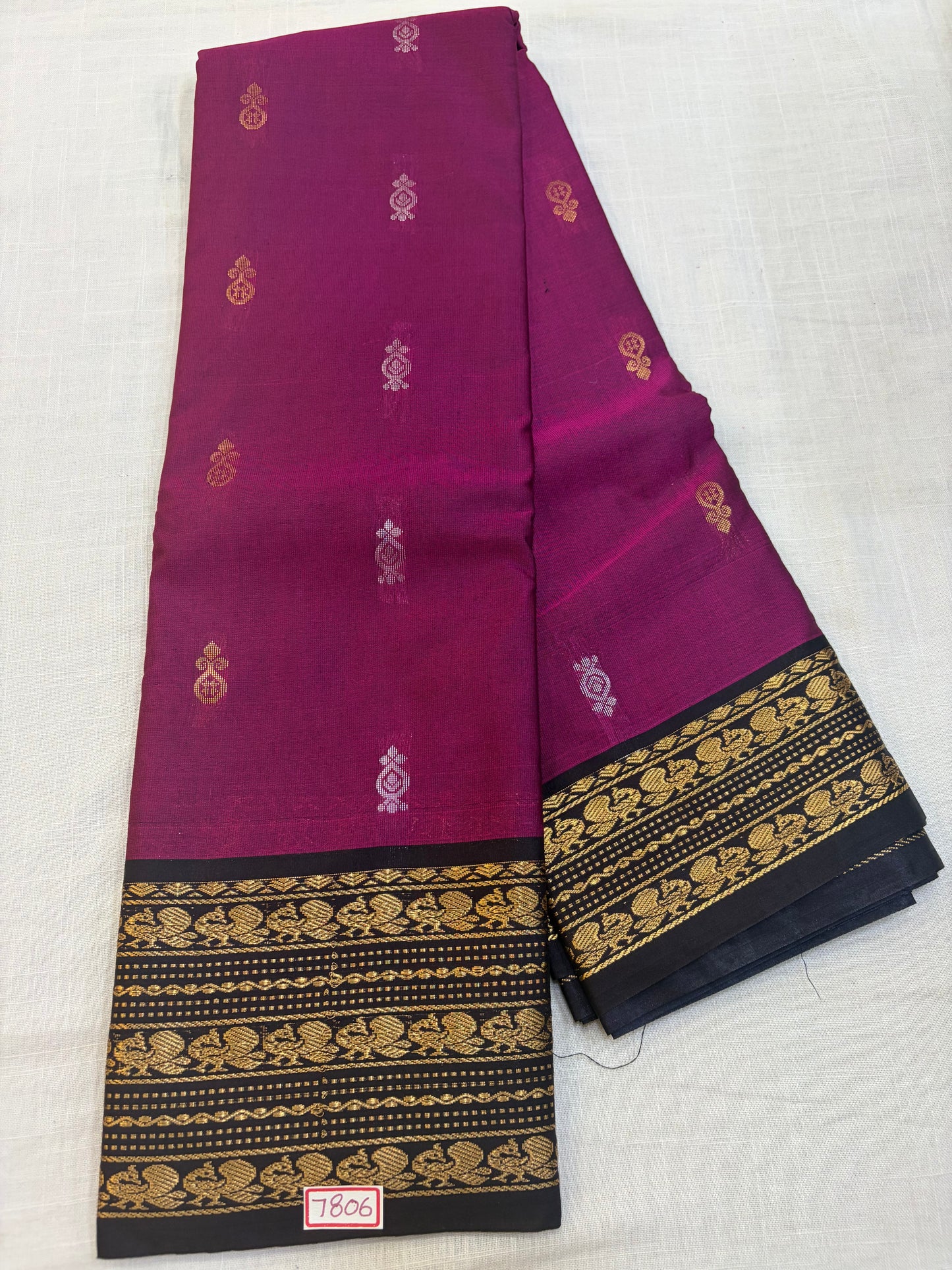 Semi Gadwal Sico Sarees