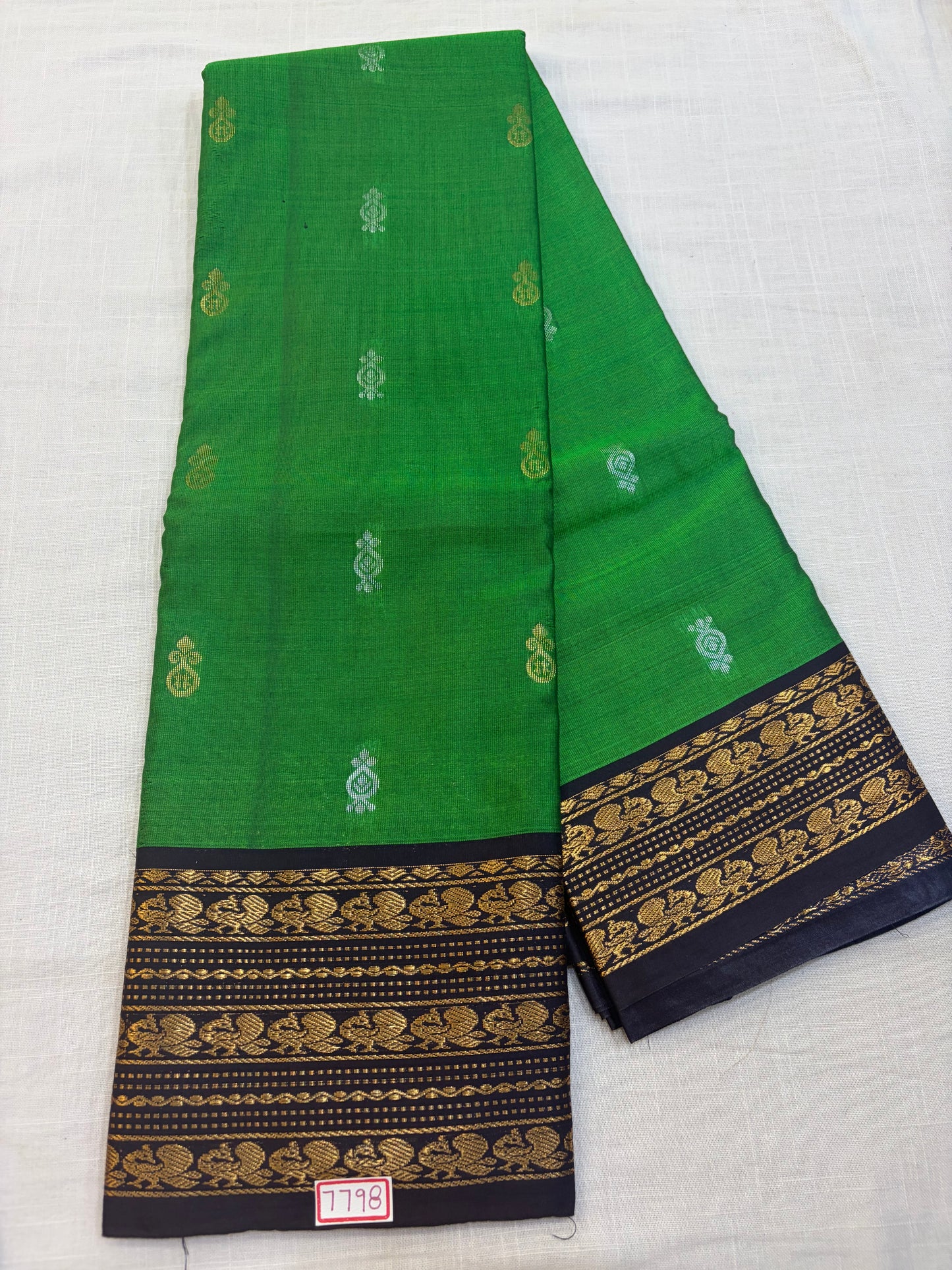 Semi Gadwal Sico Sarees
