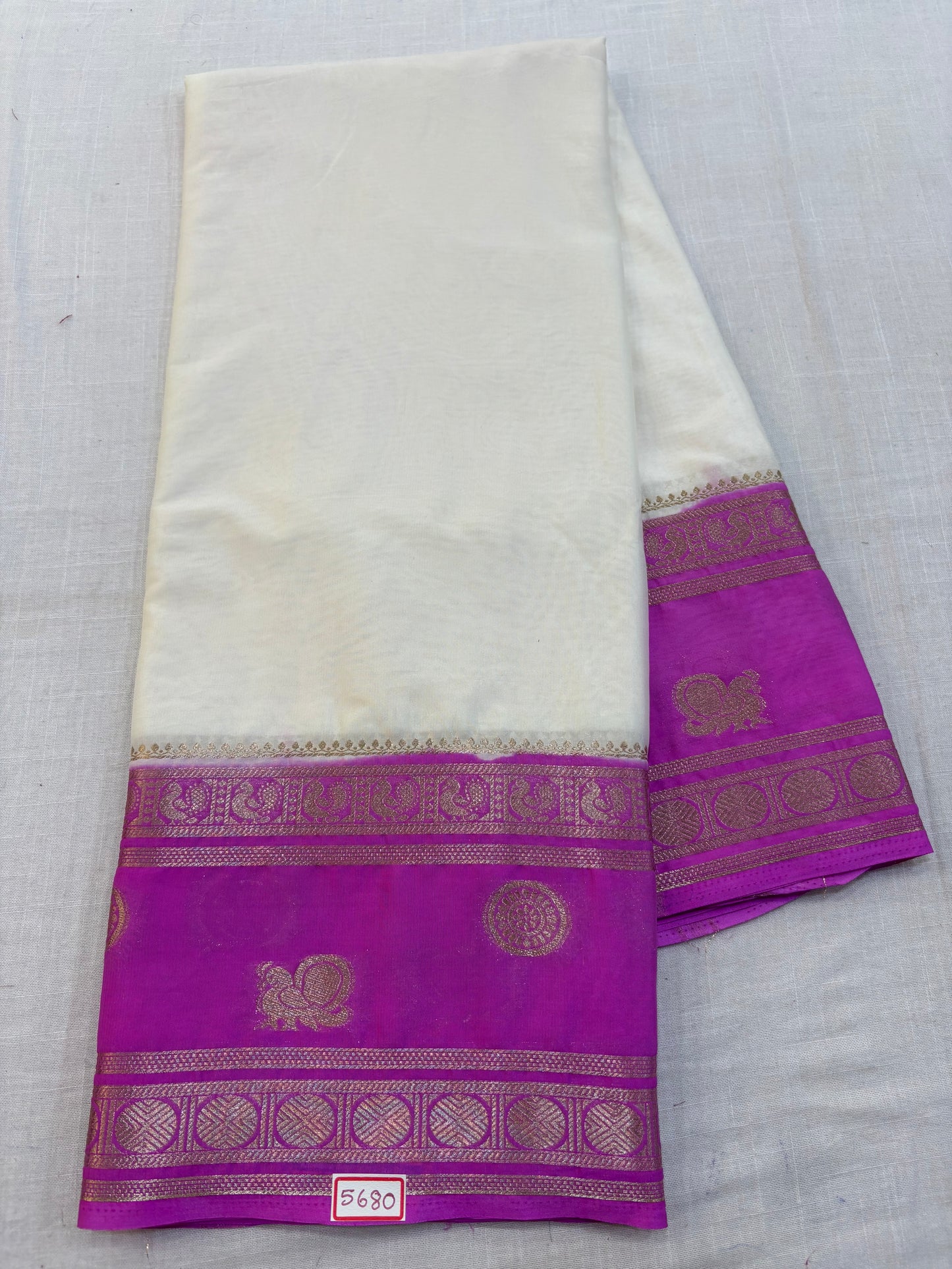 Mysore Crepe Saree