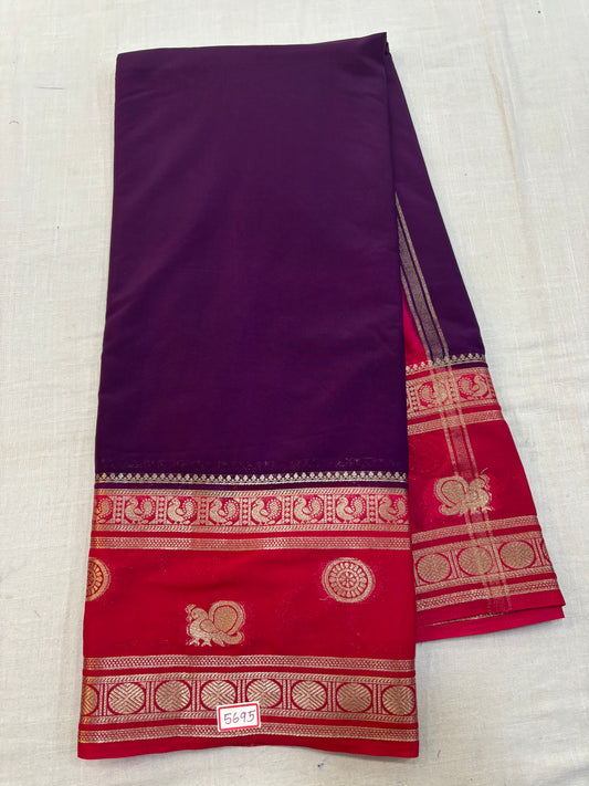 Mysore Crepe Saree