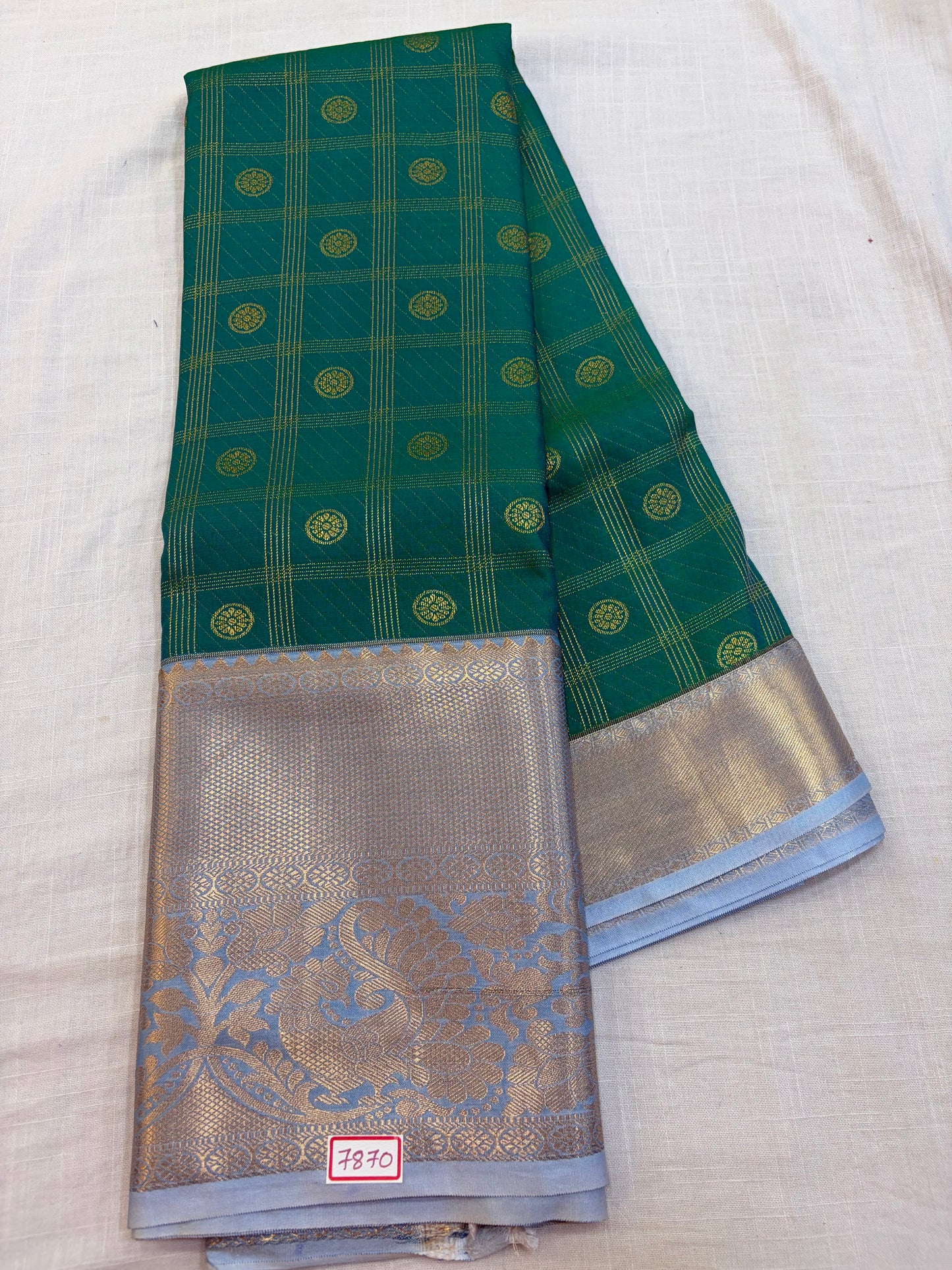 Semi Kanchi Pattu Saree
