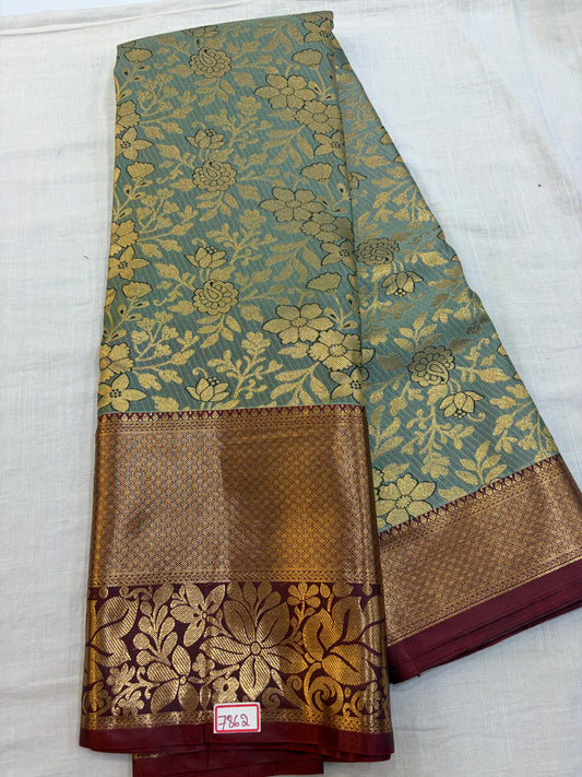Semi Kanchi Pattu Saree