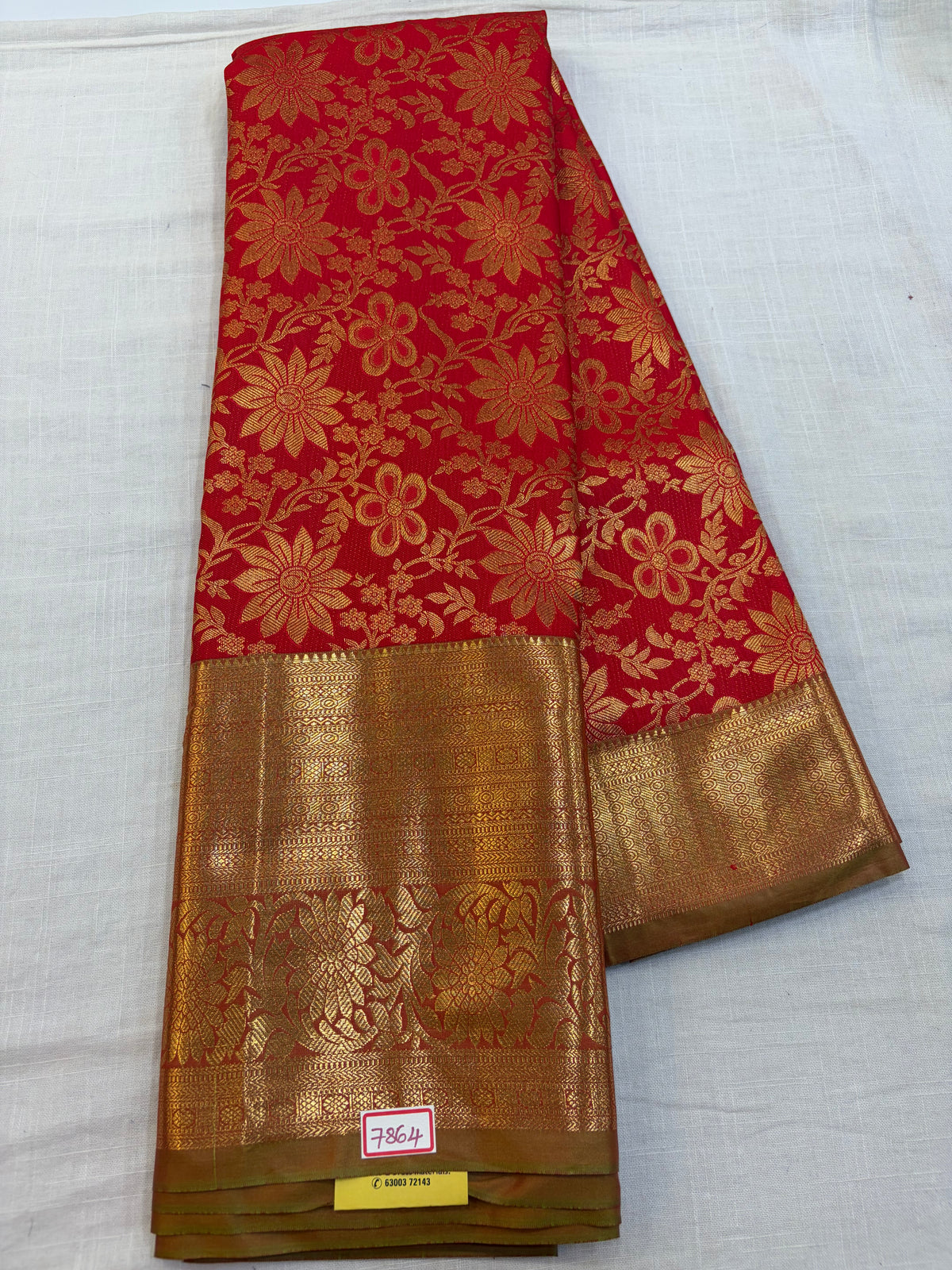 Semi Kanchi Pattu Saree