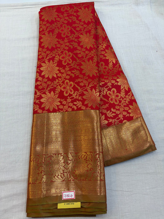 Semi Kanchi Pattu Saree