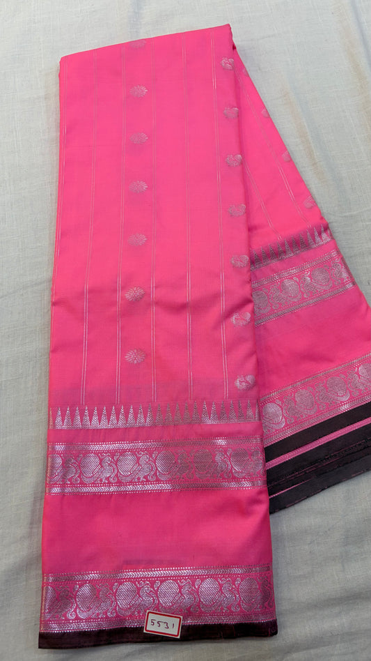Semi Gadwal Silk Saree