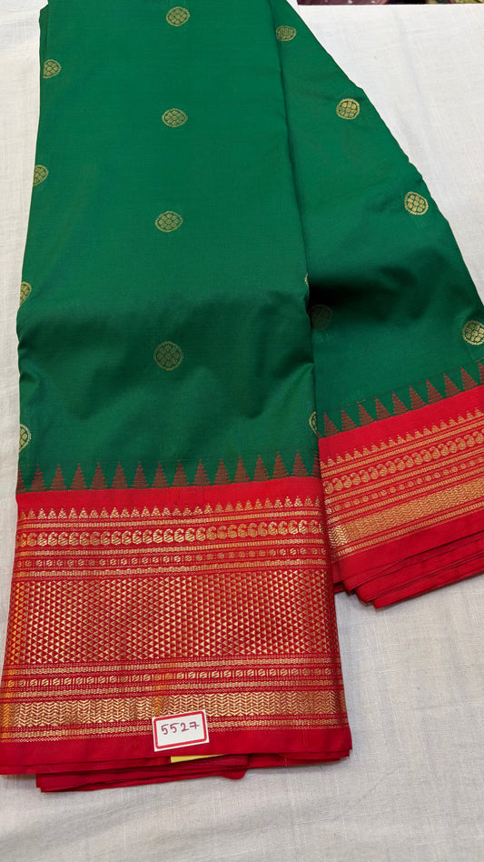 Semi Gadwal Silk Saree