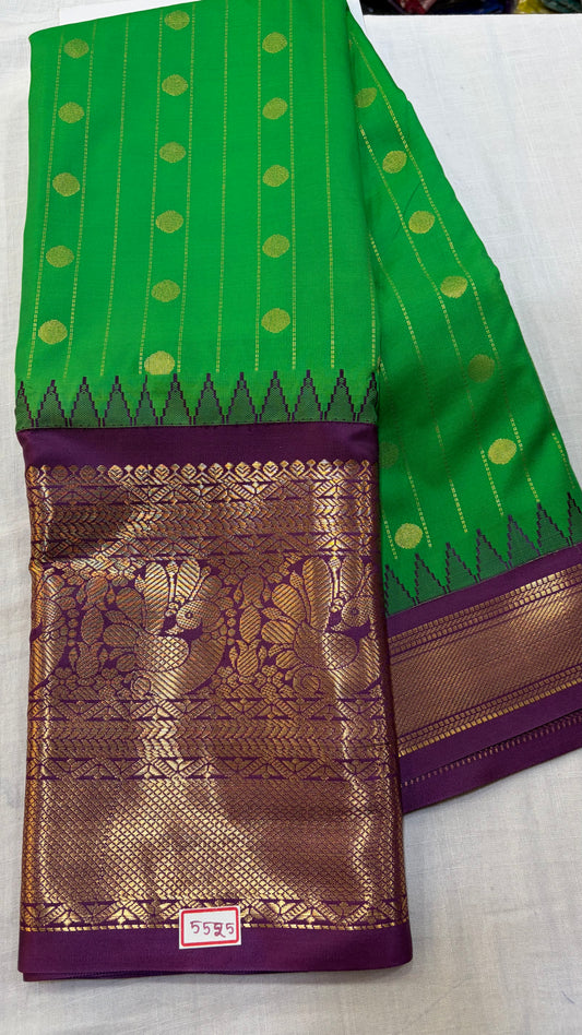 Semi Gadwal Silk Saree