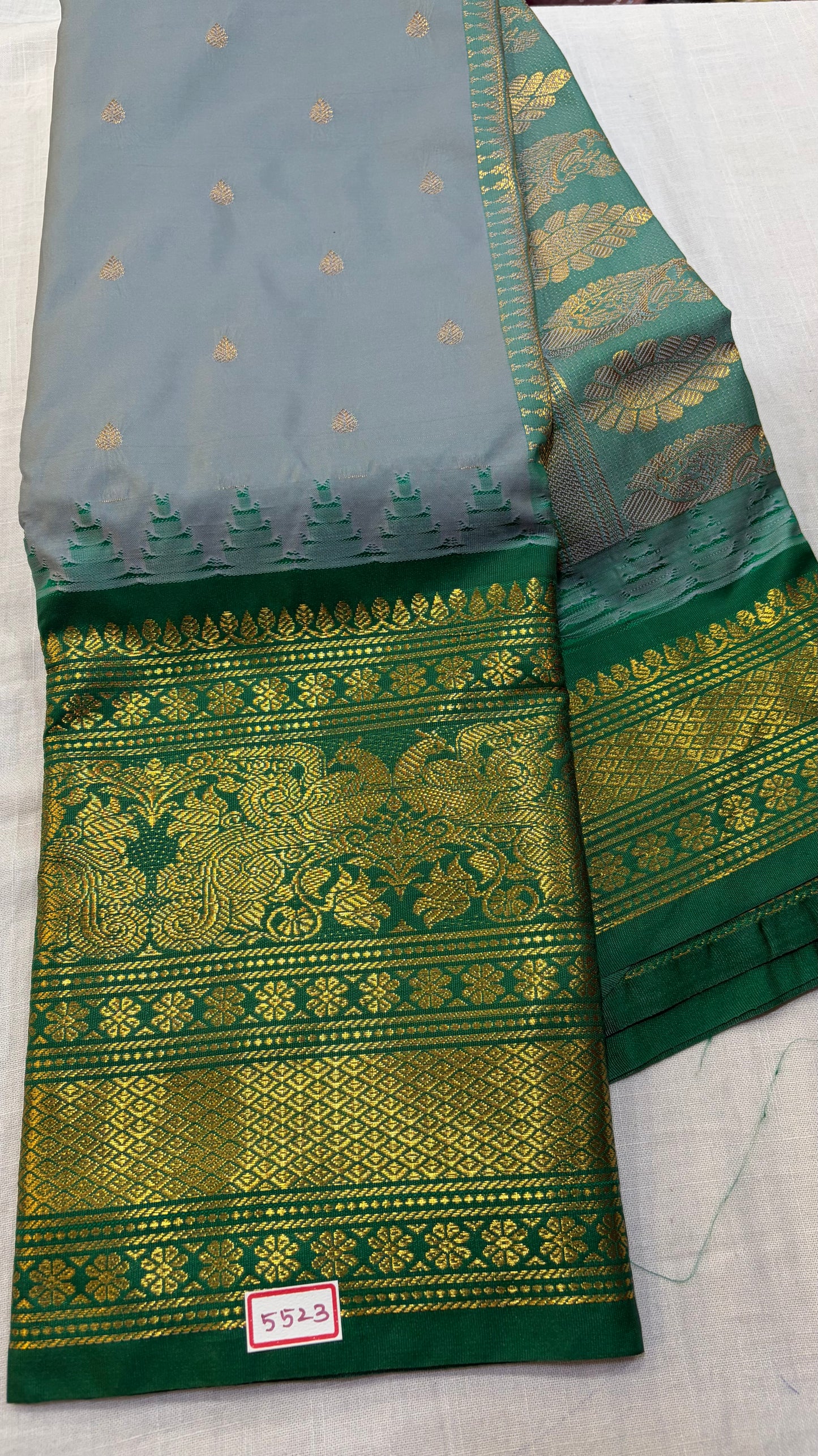 Semi Gadwal Silk Saree