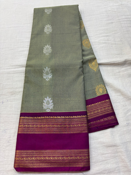 Semi Gadwal Gadwal Sico Vintage saree-23