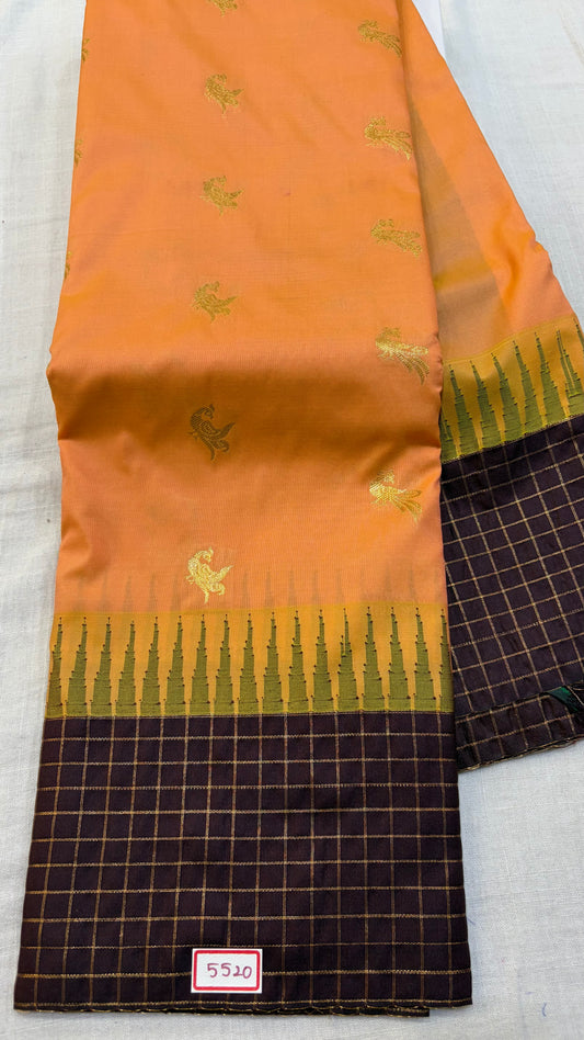 Semi Gadwal Silk Saree