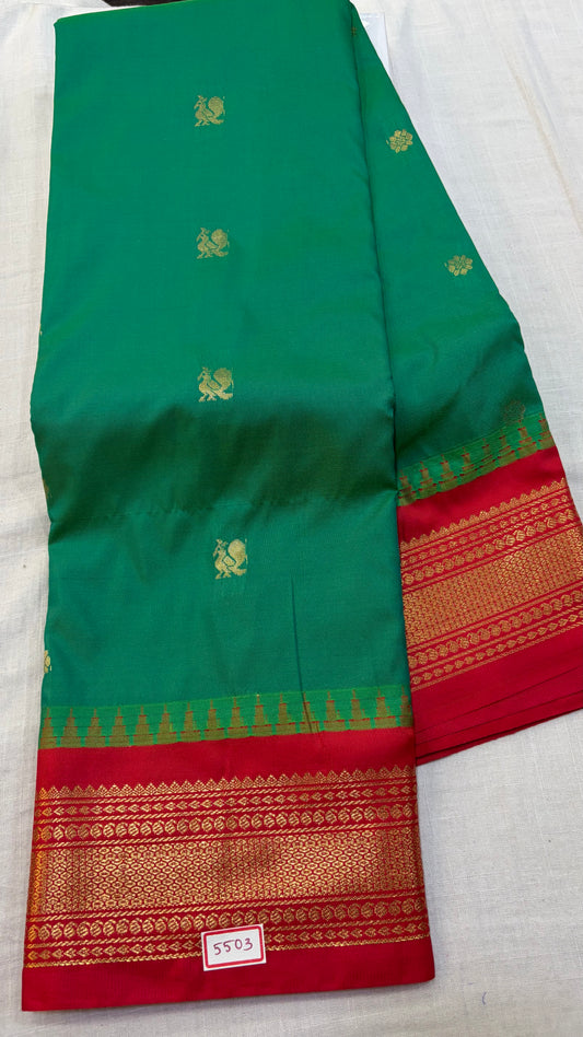 Semi Gadwal Silk Saree