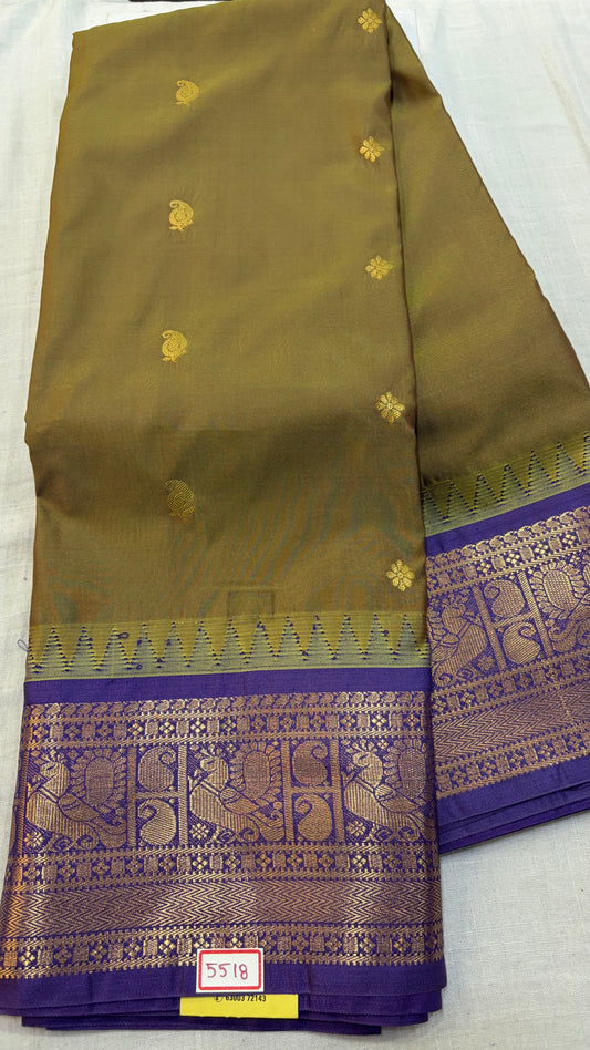 Semi Gadwal Silk Saree