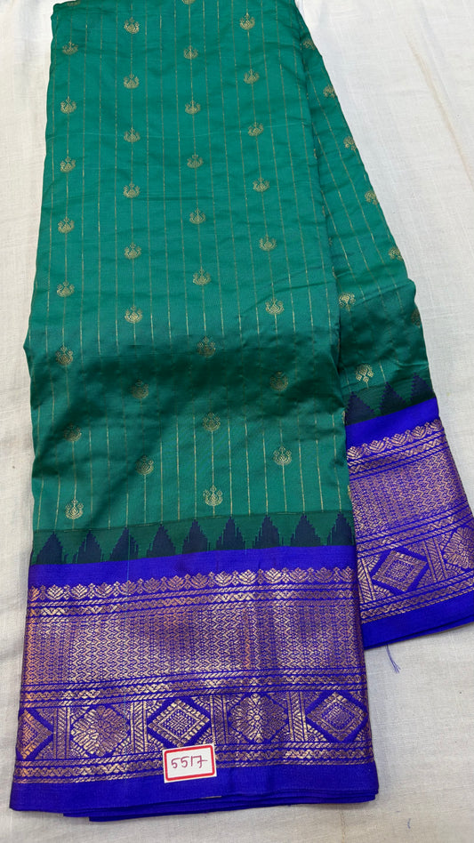 Semi Gadwal Silk Saree