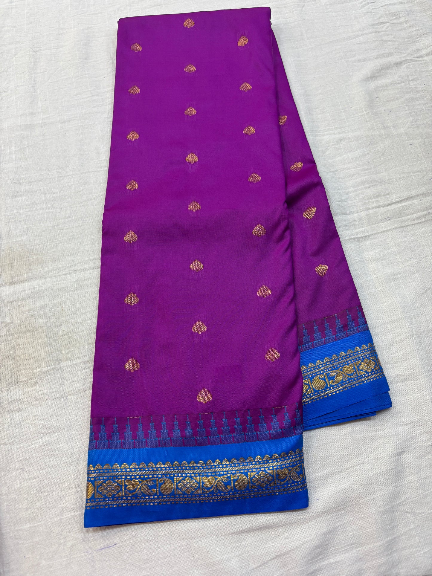 Semi Gadwal Silk Saree