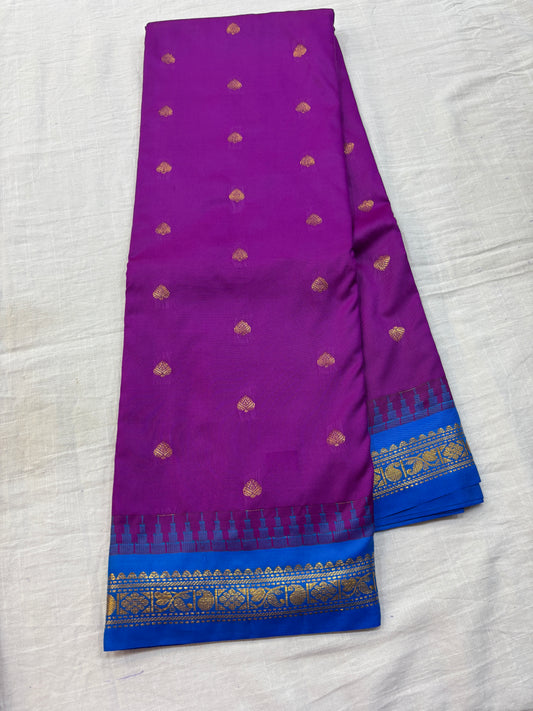 Semi Gadwal Silk Saree